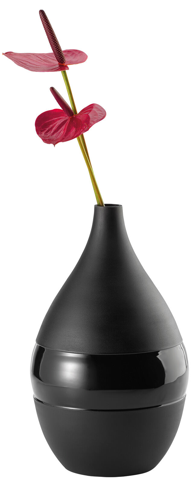 Vase "NEGRETTO" (ohne Inhalt), große Version von Philippi