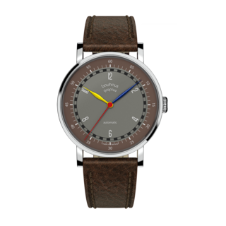 Bauhaus Walter Gropius "New Bauhaus Automatik" polshorloge – Gemaakt in Duitsland – Saffierglas – 38 mm