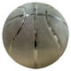 Deko-Objekt "Basketball", Version in Kunstguss Metallic-Silber