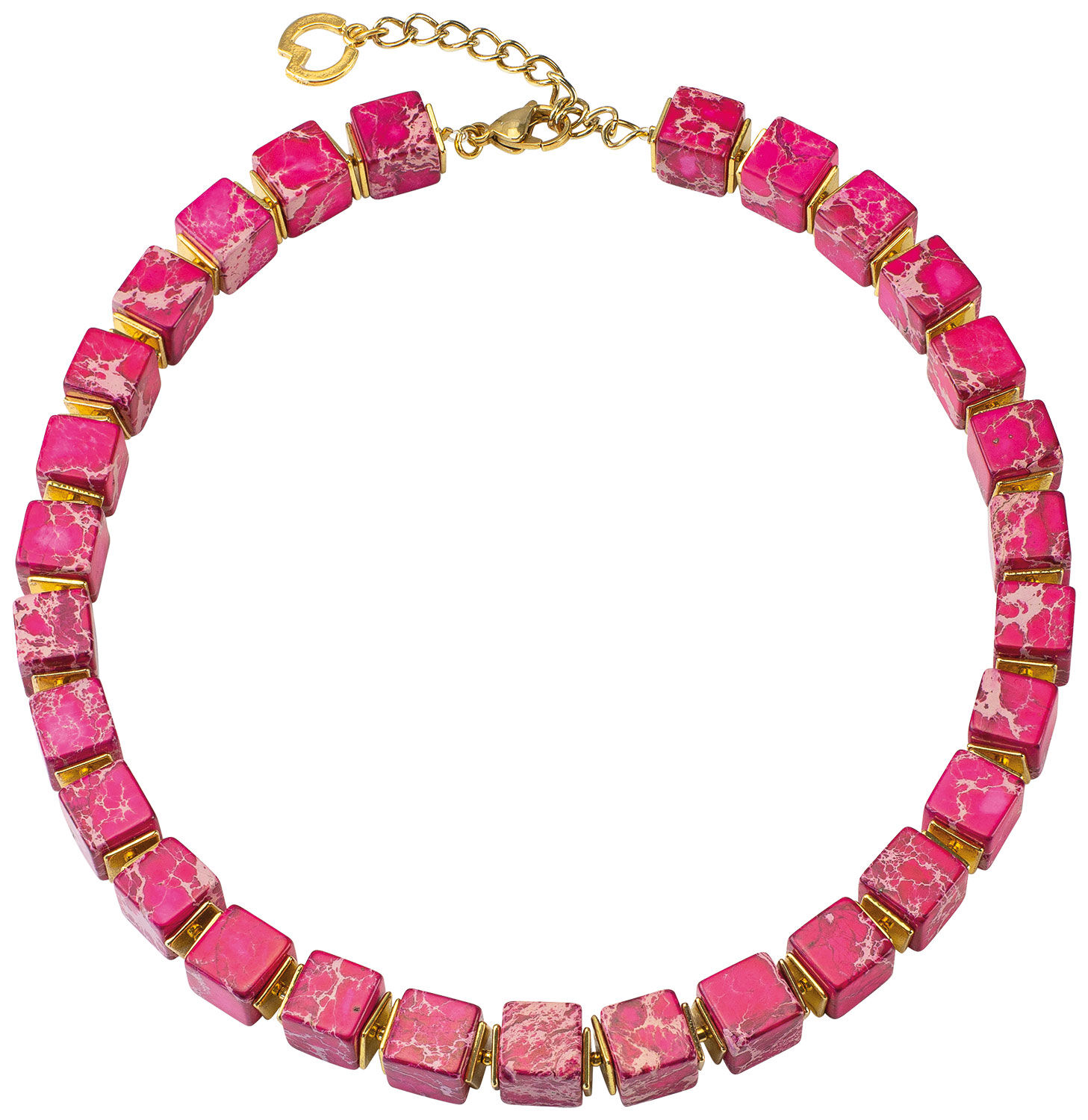 Ketting "Happy Pink" van Petra Waszak