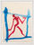 Billede "... Hoppe i en trekant VIII". (1998) (Unikt værk)