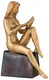 Socha "Čtoucí žena", bronz od Richard Senoner