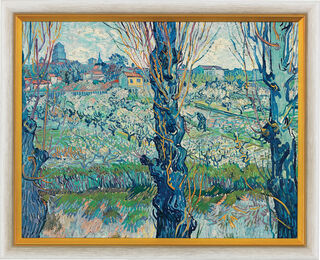 Picture "View of Arles" (1889), framed