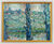 Bild "Blick auf Arles" (1889), gerahmt