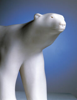 Sculpture "Great Polar Bear", artificial marble by Francois Pompon