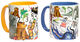 2 Becher "ABC" & "Zahlen" für Kinder im Set  - Design Claudia Stöckl von Logofrosch