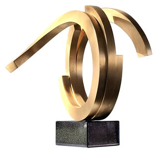 Sculpture « Balance 5 » (2025), sculpture en bronze