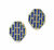 Clip-on earrings "Beau Monde"