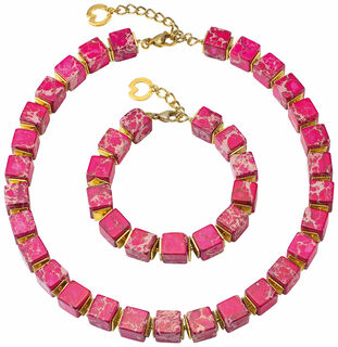Jewellery set "Happy Pink"