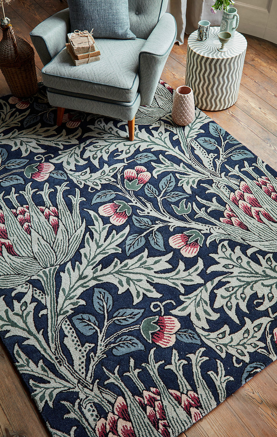 Carpet "Artichoke" (140 x 200 cm) - after William Morris