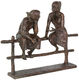 Socha "Dialog", bronz od Jürgen Ebert