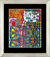 Picture "(906) Domestic Cat", framed