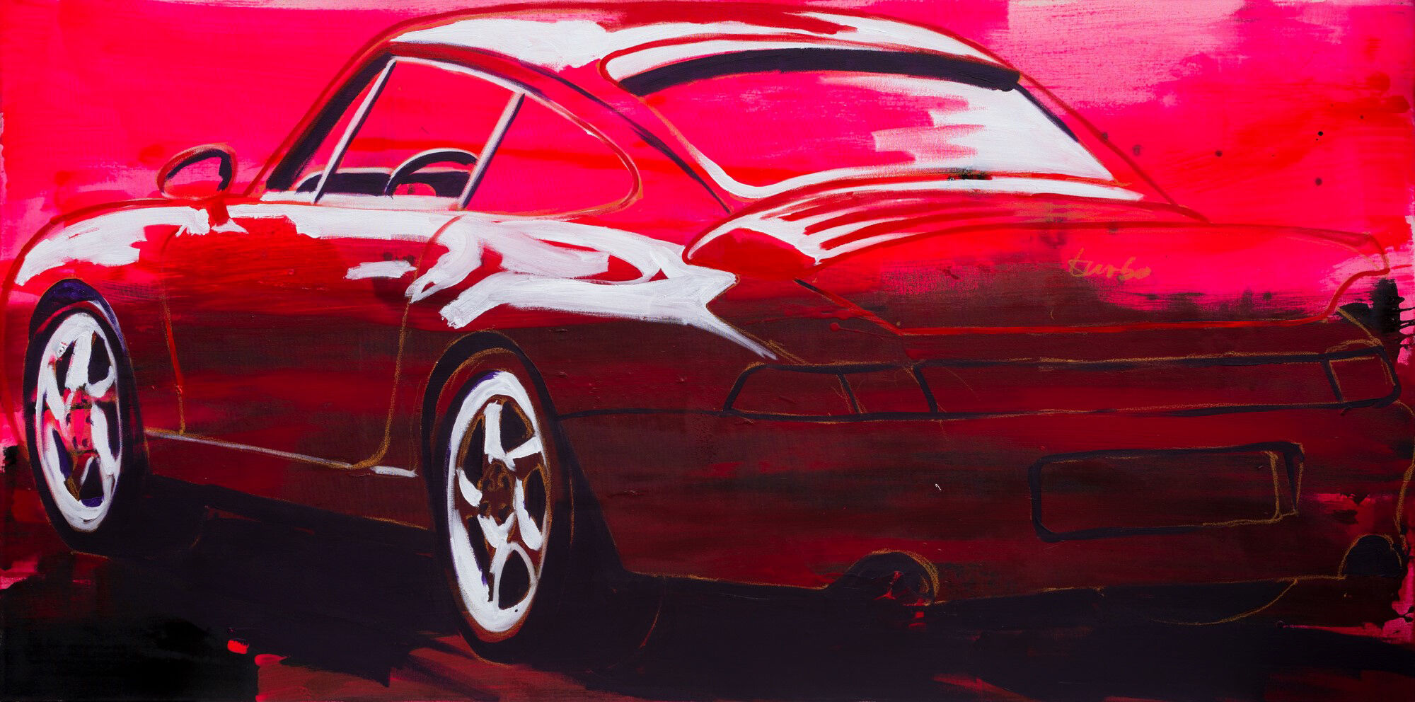 Picture "Porsche 911 Turbo" (2020) (Unique piece) by Stephan Geisler