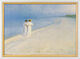 Obraz "Letní večer ve Skagenu - procházka po pláži" (1893), rámováno od Peder Severin Kroyer