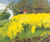 Schilderij "Field of Rape at Falshöft II (The Darker the Sky)" (2009), op spieraam