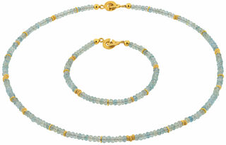 Jewellery set "Ice Blue"