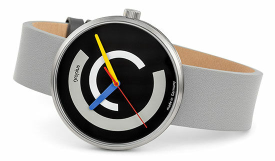 Wristwatch "Centrum" Bauhaus style