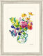 Bild "Sommerblumen im Glaskrug", 1969, gerahmt von Oskar Kokoschka