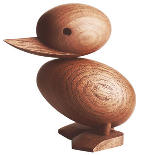 Holzfigur "Entenküken" - Design Hans Bolling