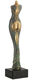 Skulptur "Das Model", Bronze von Michael Becker