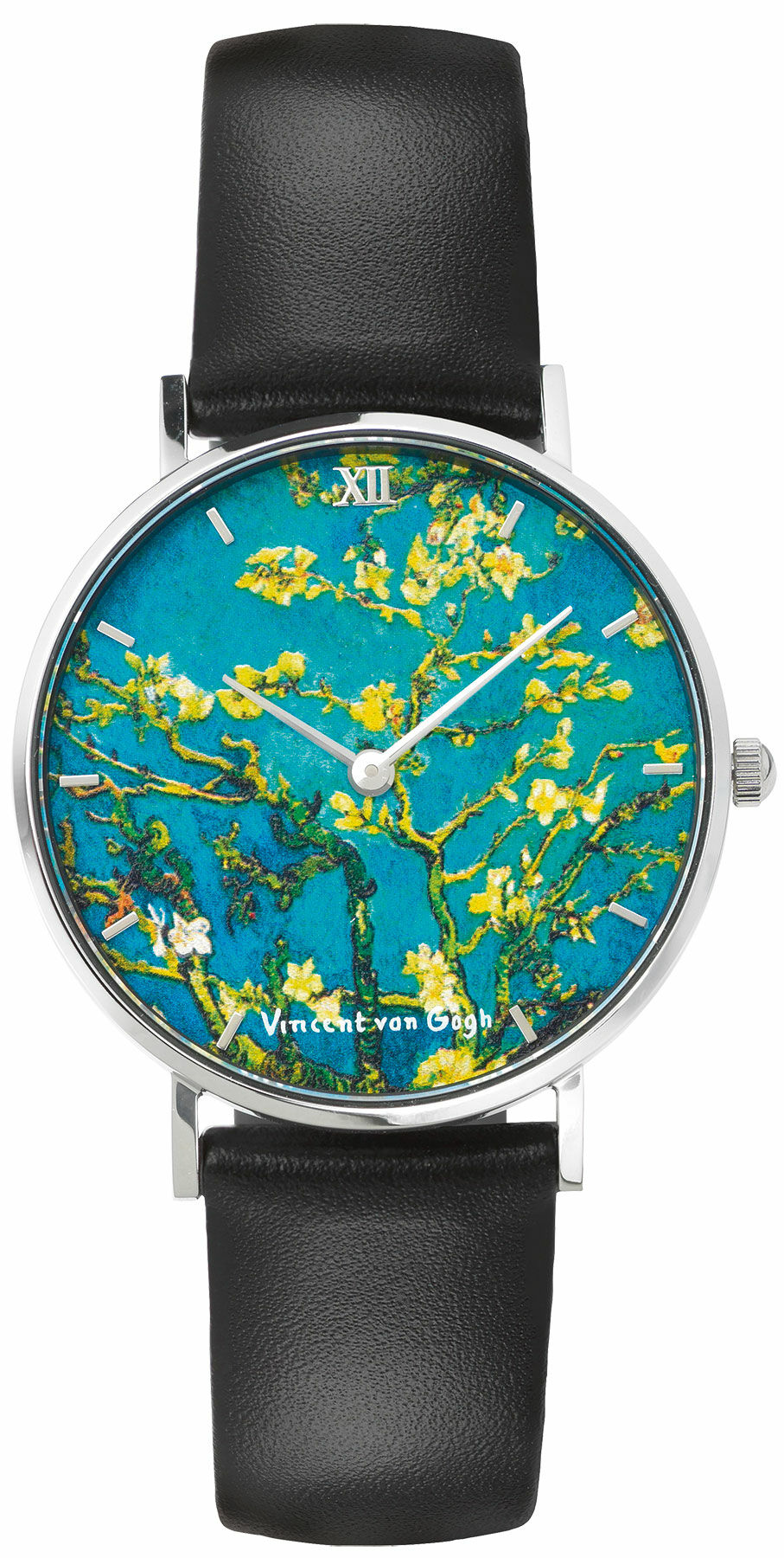 Artist's wristwatch "van Gogh - Blossoming Almond Tree Branches"