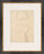 Tableau "Dr Hagemann" avec une étude de portrait au verso (c. 1930) (Pièce unique)