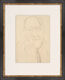 Tableau "Dr Hagemann" avec une étude de portrait au verso (c. 1930) (Pièce unique) de Ernst Ludwig Kirchner