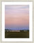 Picture "Evening Atmosphere by the Rhine", framed
