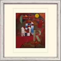 Bild "Villa R." (1919), gerahmt