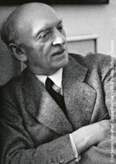 Portrait of the artist Emil Nolde