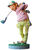Karikatura "Golfista", odlitek