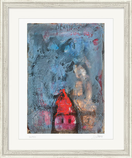 Picture "The Red House" (2012), framed by Armin Mueller-Stahl