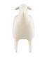 Designová stolička / stolek "The Sheep" v životní velikosti (vnitřní i venkovní), krémově-bílé provedení od Goodnight Light
