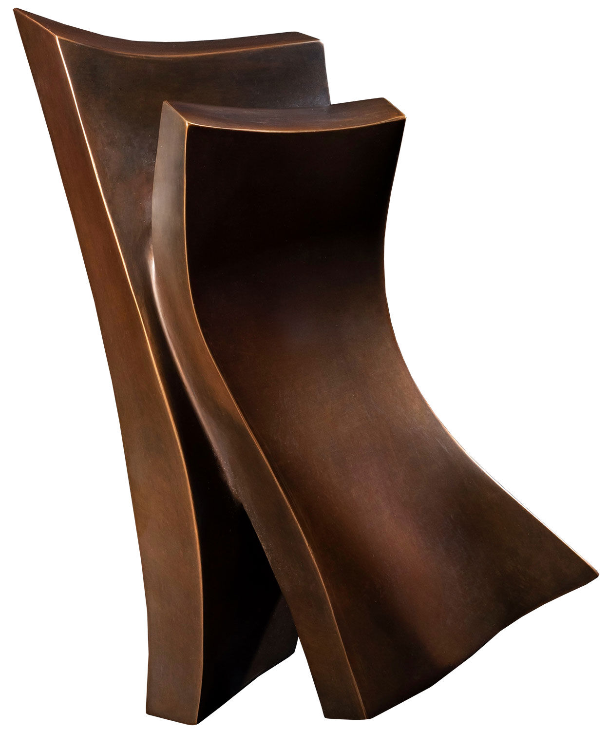 Skulptur "Kleiner Walzer" (2021), Bronze von Gábor Török