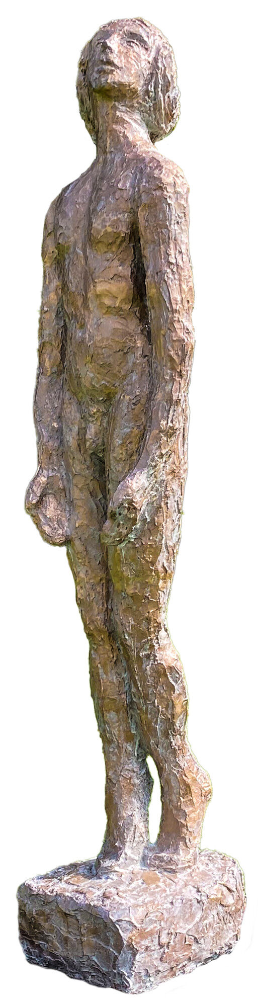 Skulptur "Pina - Fuldmåne" (2019), bronze von Dagmar Vogt