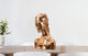 Büste "Meditation" (2023), Bronze von Michael Tolloy