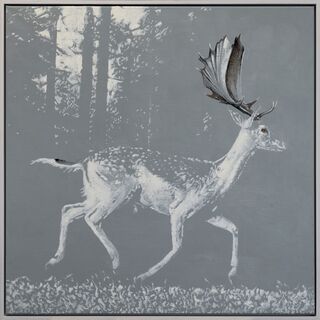 Tableau "Série Bright Spot | Fallow Deer" (2023-2024) (Pièce unique) von Lezzueck Coosemans
