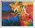 Manifesto della mostra "Tavolo, collezione d'arte contemporanea" (1991), incorniciato