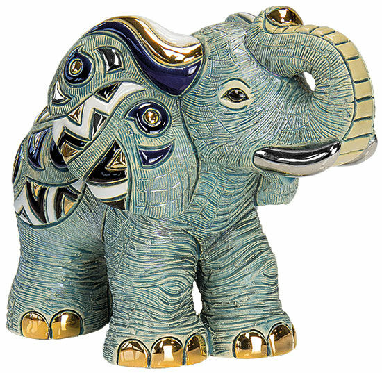 Figurine en céramique "Eléphant chanceux"