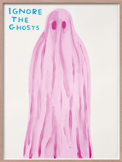 Picture "Ignore the Ghosts" (2022) by David Shrigley