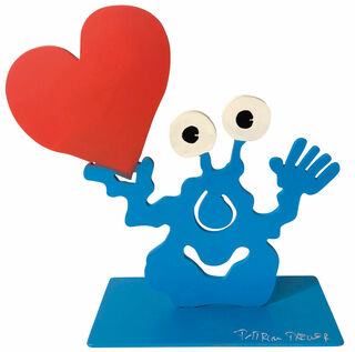 Sculpture "Heart Monster"