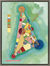 Tableau "Triangle de couleurs" (1927), encadré