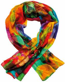 Silk scarf "Colori"