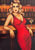 Picture "Red Allure - Femme Fatale Series" (2025) (Original / Unique piece), on stretcher frame