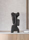 2 Skulpturen "Sól & Máni" im Set, Bronze von Örn Porsteinsson