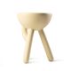 Tavolino "Tubby Stool biscuit" (per uso interno ed esterno) – disegnato da Gerard de Hoop di  Werkwaardig