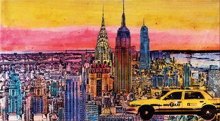 Picture "SRA NYC" (2023) (Original / Unique piece) by Sandra Rauch