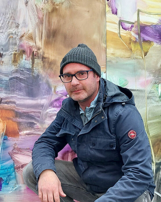 Portrait of the artist Marc Podawczyk