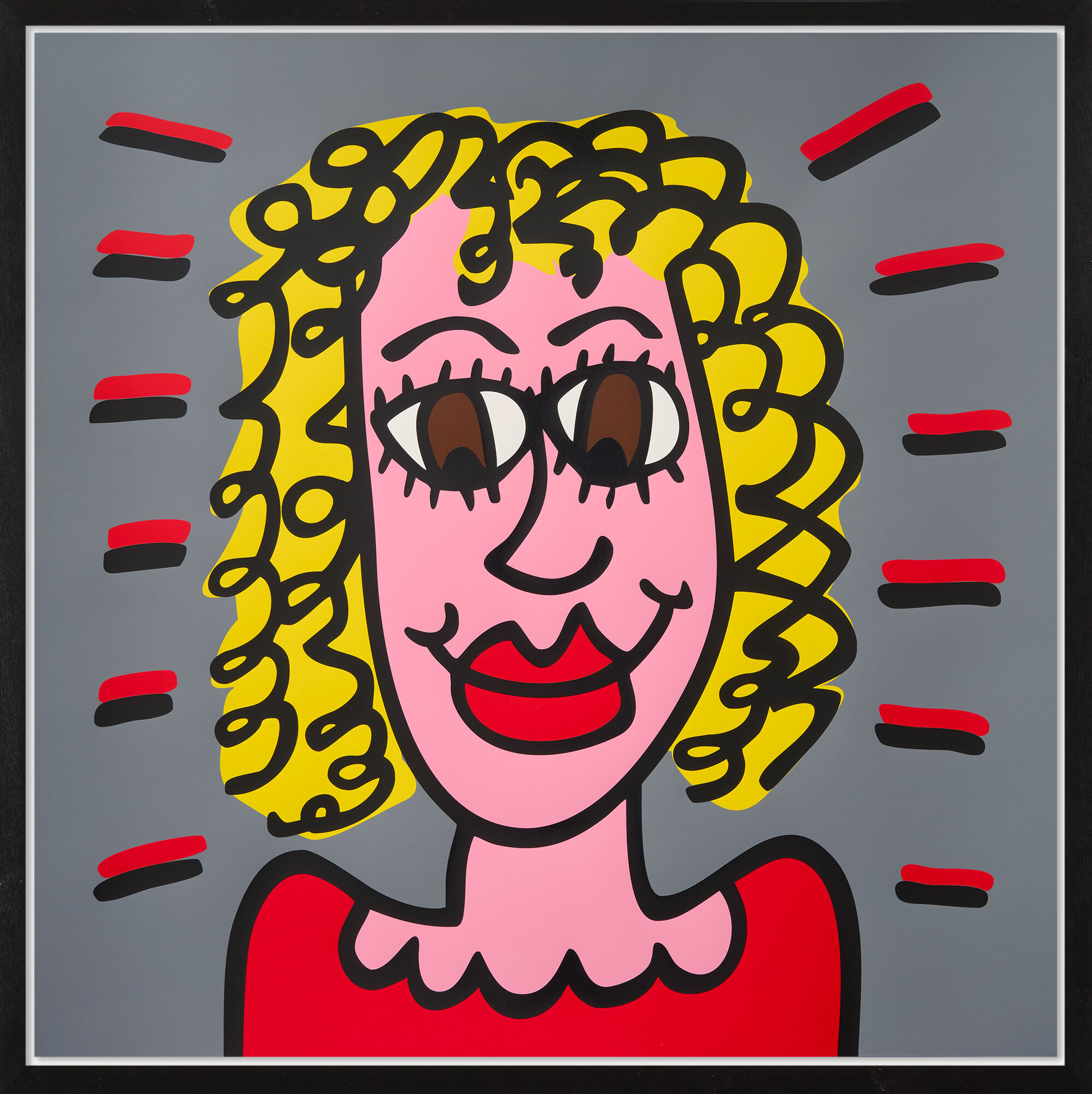 Picture "ICON-GIRL" (2008) by James Rizzi