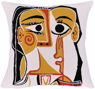 Cushion cover "Head of a Woman" (1962)
